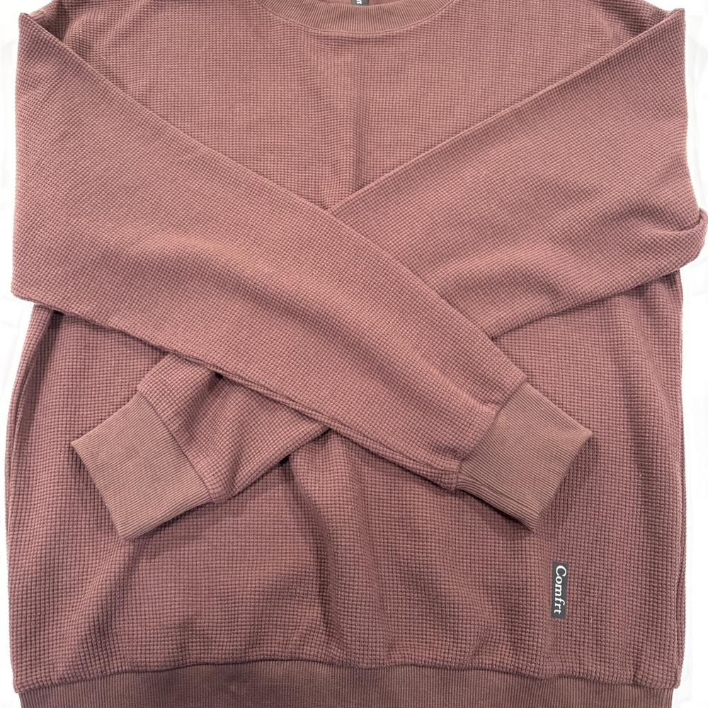 Comfrt Waffle Knit Crew